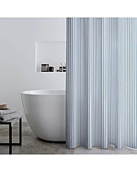 Catherine Lansfield Timeless Stripe Shower Curtain