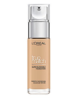 L'Oreal True Match Liquid Foundation With Hyaluronic Acid 3.N Creamy Beige