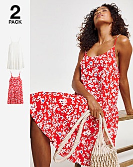 Value 2 Pack Beach Dresses