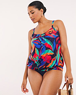 Blouson Tankini Top