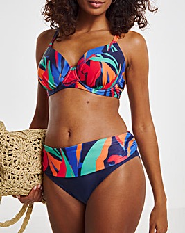 Fold Over Top Classic Bikini Brief