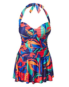 Non Wired Halter Swimdress