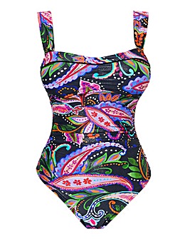 MAGISCULPT Ruched Detail Tummy Control Swimsuit