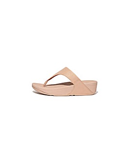 Fit Flop Lulu Shimmer Toe-Post Sandals