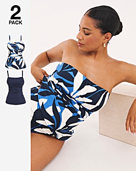 MAGISCULPT 2 Pack Tankini Tops