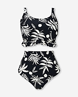 Ruffle Detail Bikini Set