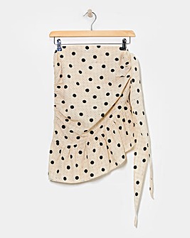 Cotton Broderie Mini Sarong