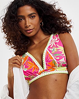 Figleaves Frida Soft Plunge Bikini Top