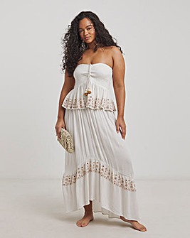 SIMPLY BE DIP HEM BEACH CO ORD