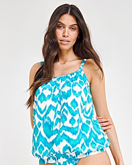 Blouson Tankini Top