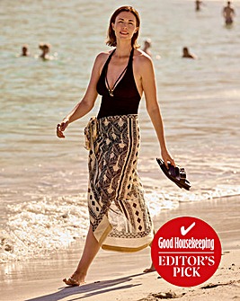 JD Williams Border Print Sarong