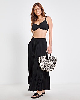 Beach To Beach Tiered Beach Skirt