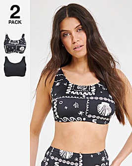 Value 2 Pack Bikini Tops