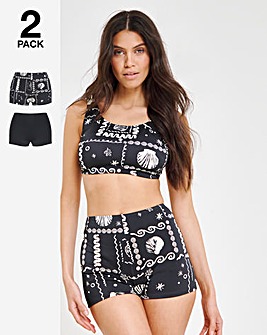 Value 2 Pack Bikini Shorts