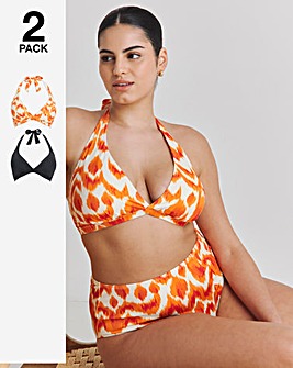 2 Pack Value Bikini Tops
