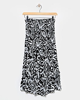 Tile Print Beach Dress