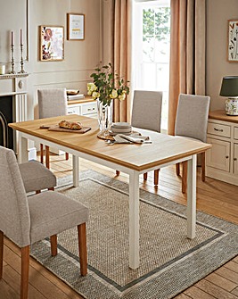 Julipa Ashford Extending 6 to 8 Seater Dining Table