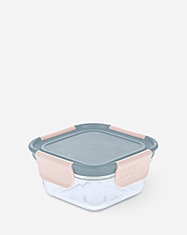 Built Glass Snack Box Pink