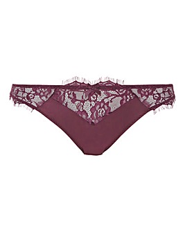 Figleaves Pulse Lace Brazilian - Purple