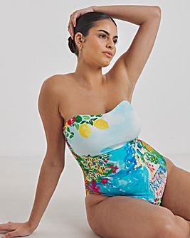 Simply Be Bandeau Swimsuit