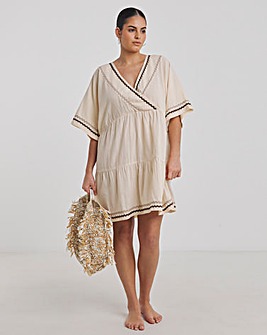 Beach to Beach Ric Rac Mini Beach Dress