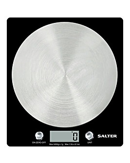 Salter Black Electric Scale