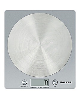 Salter Silver Electric Scale