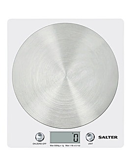 Salter White Electric Scale