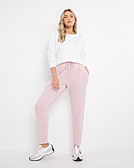 Dusky Pink Soft Touch Jogger