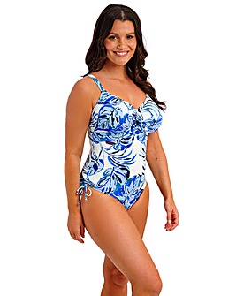 Fantasie Kefalonia Underwire Twist Front Swimsuit With Adjustable Leg