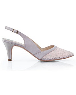 Perfect Lace Sling Back