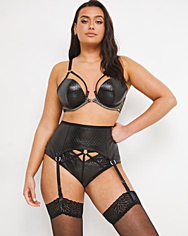 Figleaves Curve Irresistible Faux Leather Bra