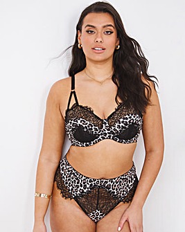 Figleaves Curve Seduce Printed Balcony Underwired Non Padded Bra