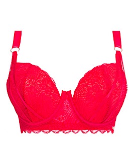 Figleaves Curve Beauty Strapping U/W Balcony Pad Bra