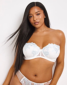 Figleaves Curve Fleur Embroidery Underwired Padded Multiway Bra