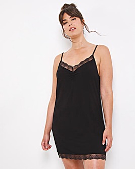 Figleaves Camelia Modal Nightie With Lace