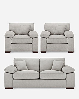 Spencer Standardback 3 Seater Sofa plus 2 Chairs
