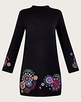 Monsoon Embroidered Tunic Dress