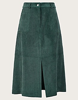 Monsoon Aria Cord Split Skirt