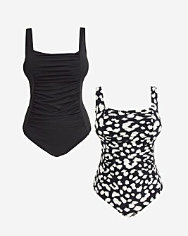 MAGISCULPT 2 Pack Tummy Control Swimsuits
