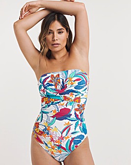 MAGISCULPT Bandeau Tummy Control Swimsuit