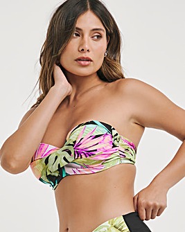 MAGISCULPT Underwired Bandeau Bikini Top