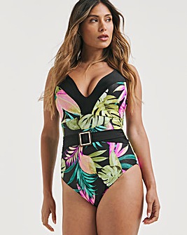 MAGISCULPT Plunge Tummy Control Swimsuit