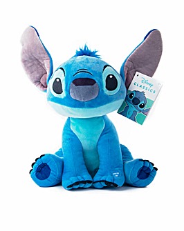 Disney Stitch Large Sitting Soft Toy With Sound