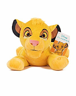 Disney Simba Large Lying Soft Toy With Sound