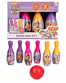 Paw Patrol Bowling Set Includes Pins And Ball