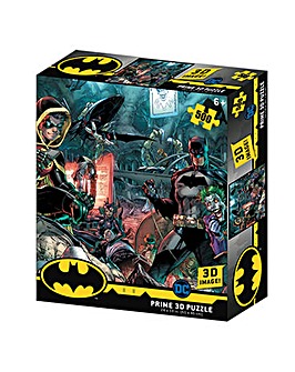 Batman and Robin 500 Piece 3D Jigsaw Puzzle