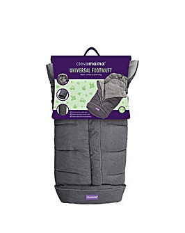 ClevaMama Universal Footmuff - Grey