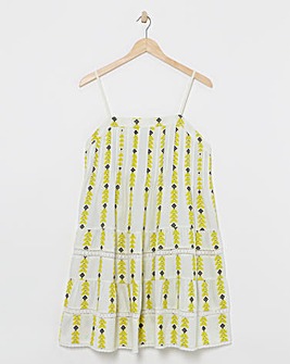 Jacquard Mini Beach Dress