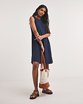 Great Value Soft Touch A-Line Sleeveless Swing Dress